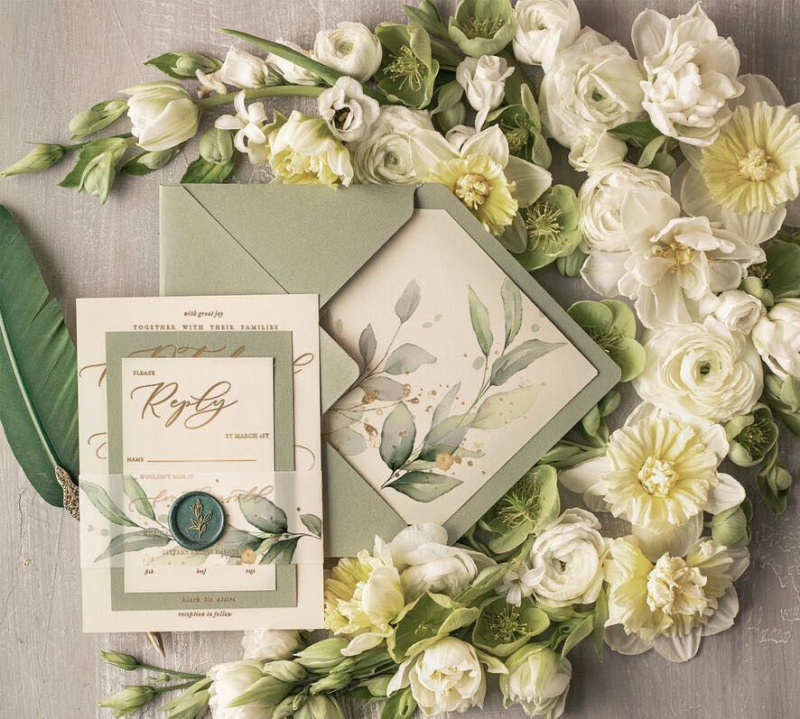 In thiệp cưới nhanh 29 Thiệp Cưới D-68